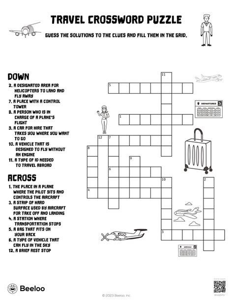 travelled abroad crossword clue